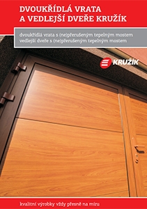 Katalog dvoukřídlých vrat Kružík
